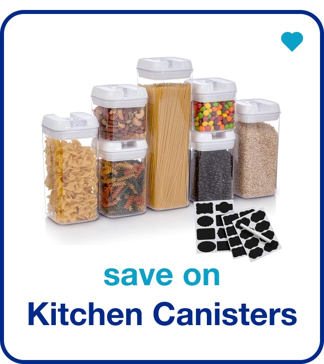 save on kitchen canisters