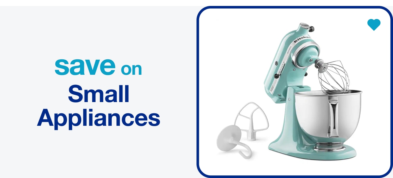save on small appliances