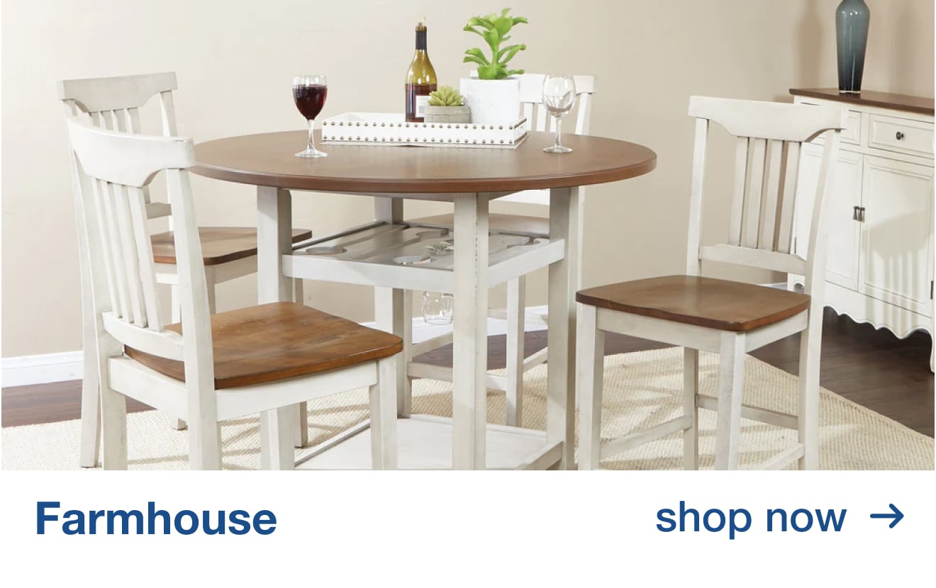 Farmhouse Dining Furniture — Shop Now!