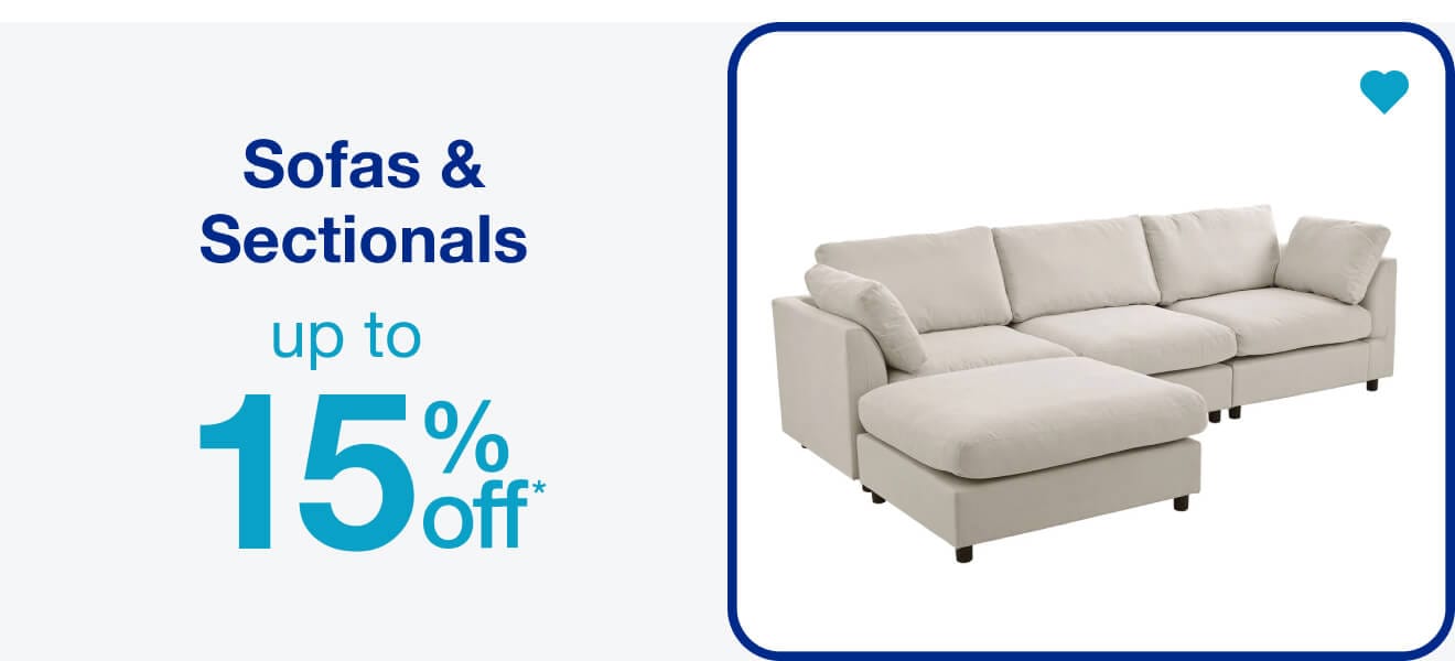 Sofas & Sectionals — Shop Now!