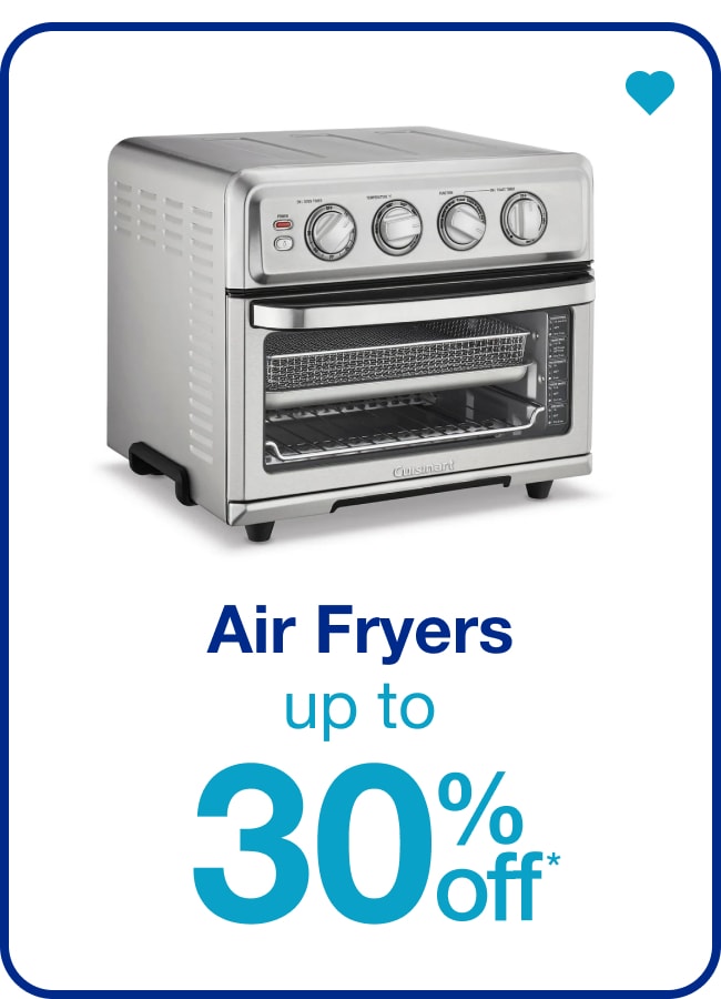 Air Fryers Up To 30% Off — Shop Now!