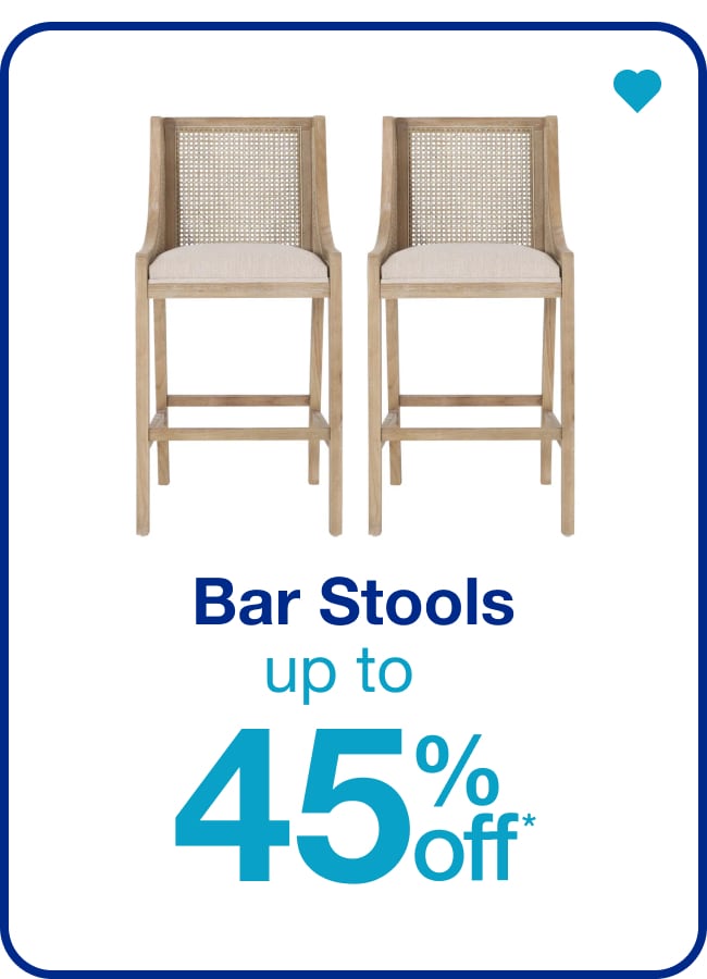 Bar Stools Up to 45% off — Shop Now!