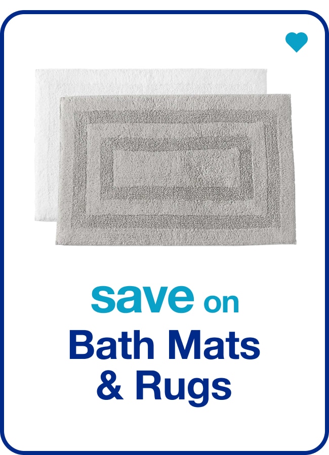 save on bath mats & rugs