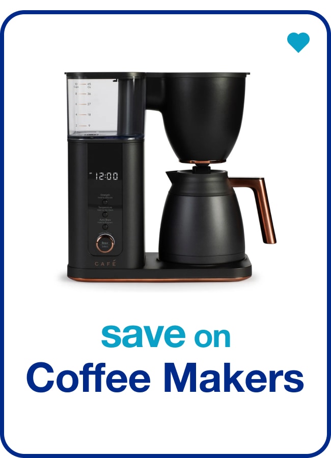 save on coffee makers