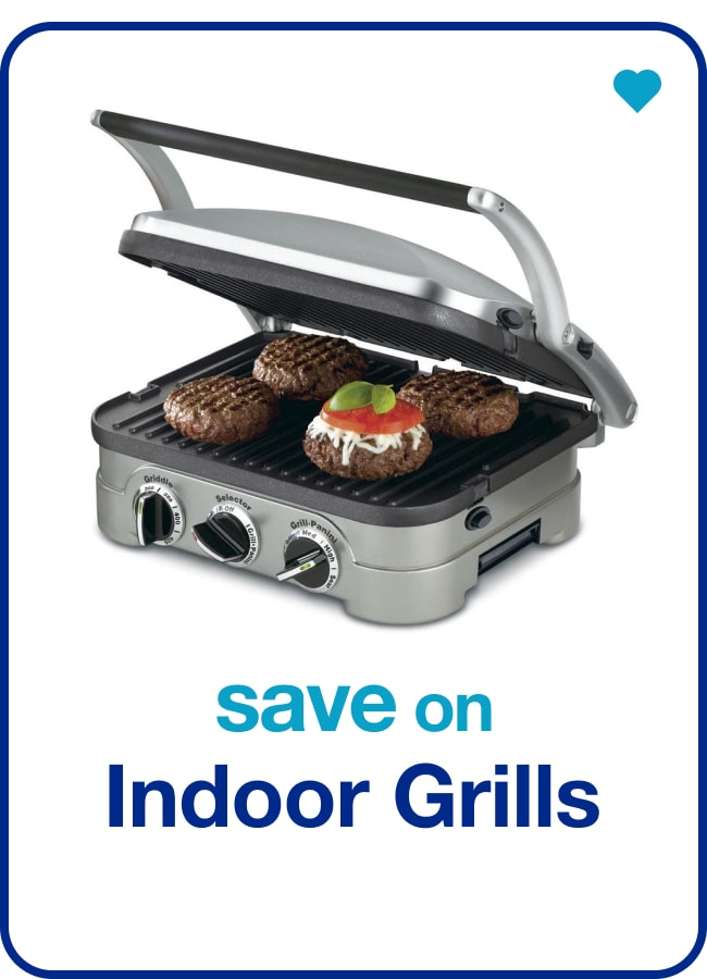 save on indoor grills