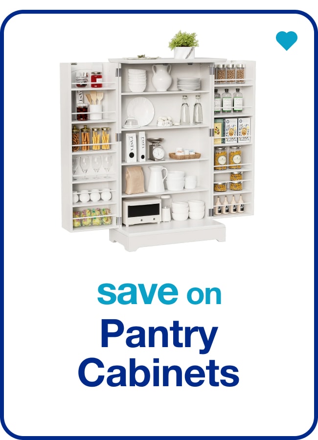 save on pantry cabinets