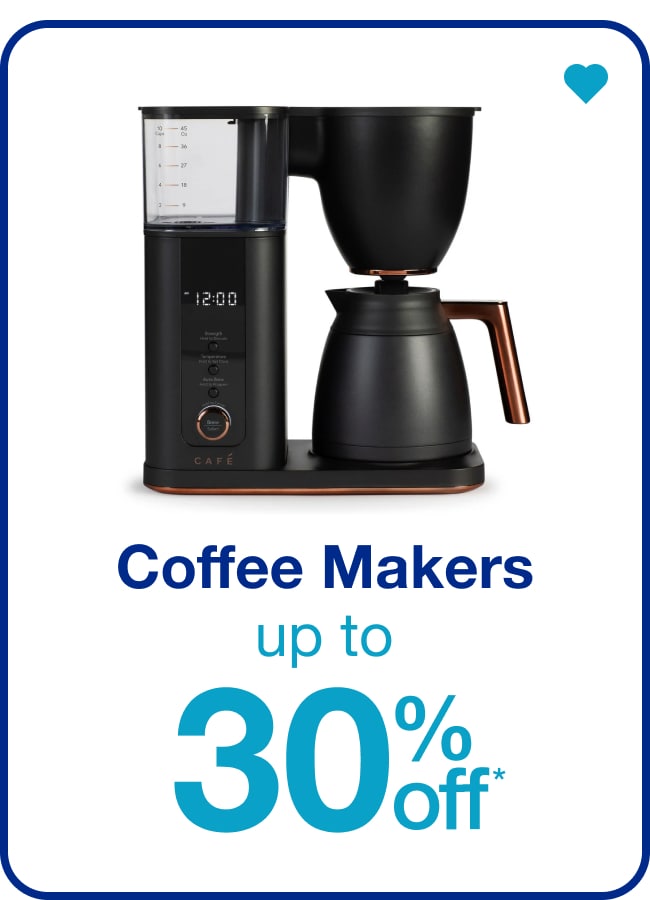 Coffee Makers Up To 30% Off — Shop Now!