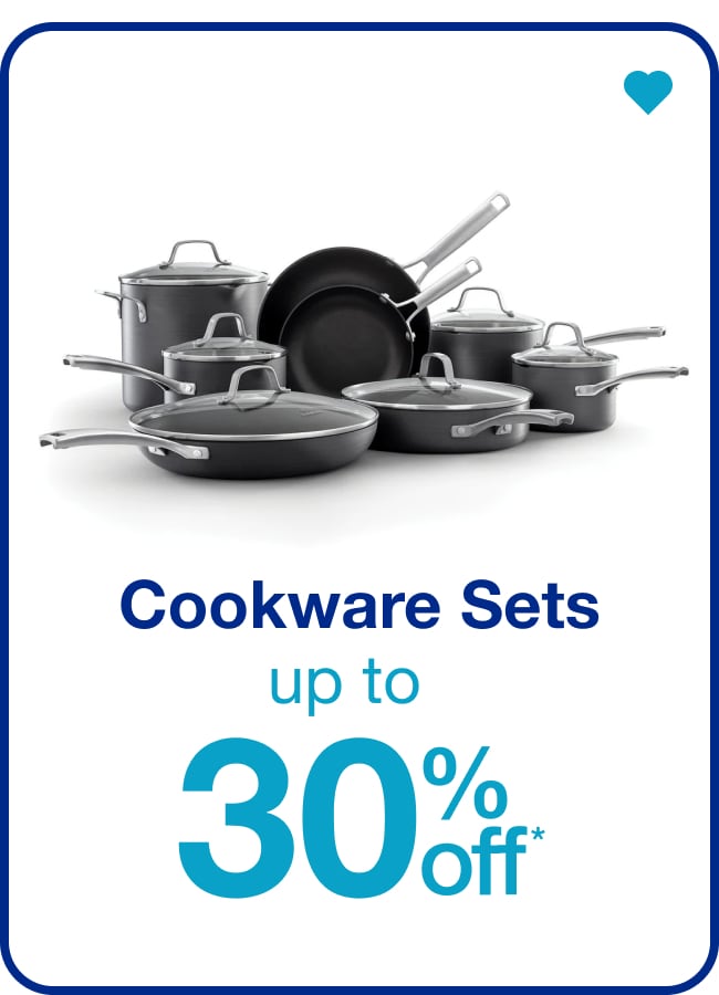 Up to 30% Off Cookware — Shop Now!