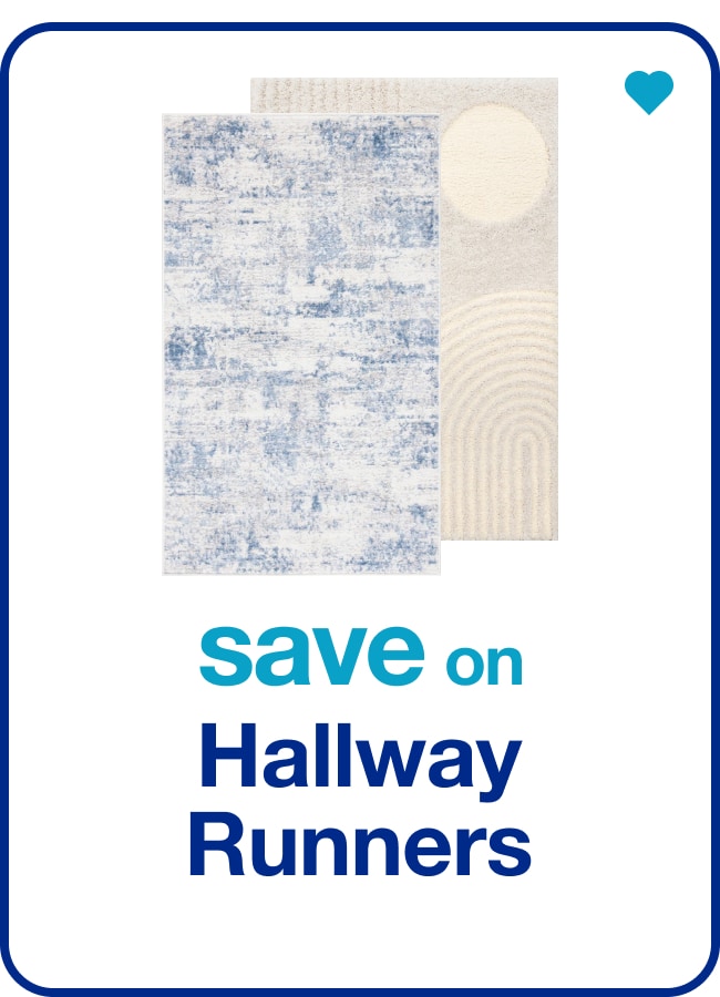 save on hallway runners