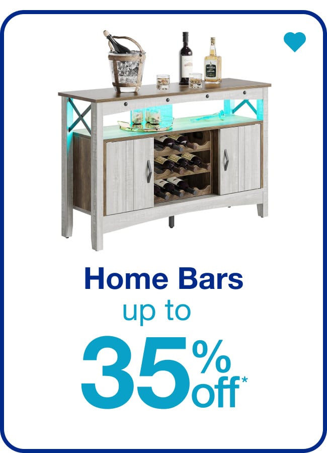 Home Bars Up to 35% off — Shop Now!