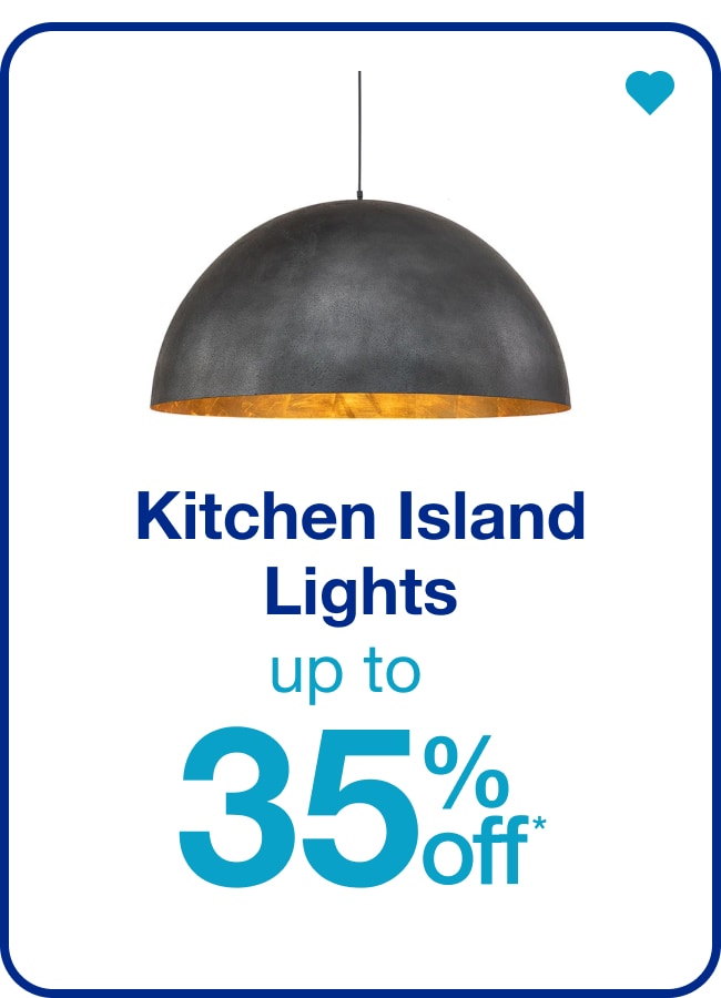 Up to 35% Off Kitchen Island Lights — Shop Now!