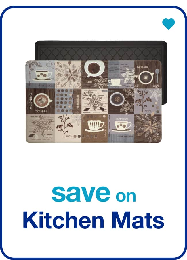 save on kitchen mats