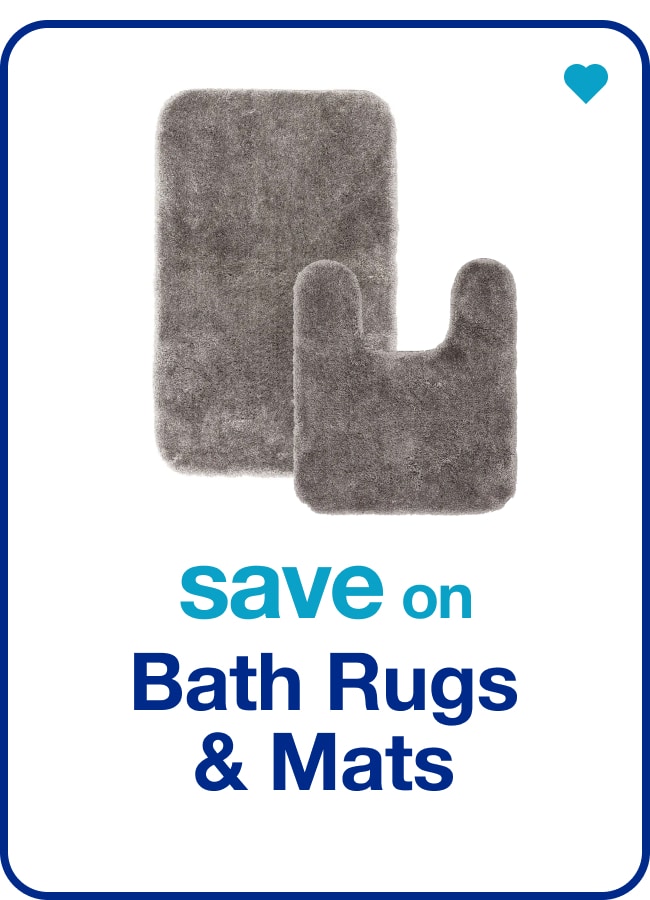 save on Bath Rugs & Mats