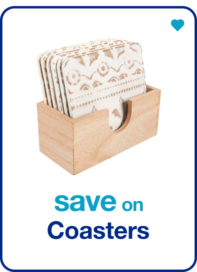 save on coasters