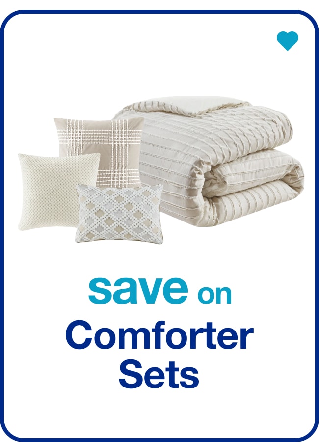 save on Comforter Sets