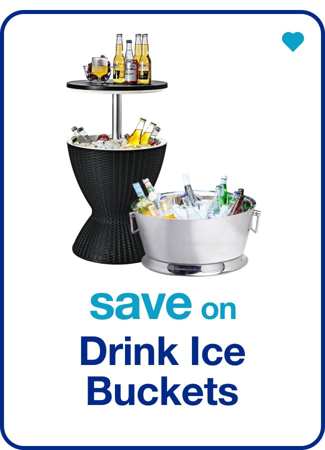 save on drink ice buckets