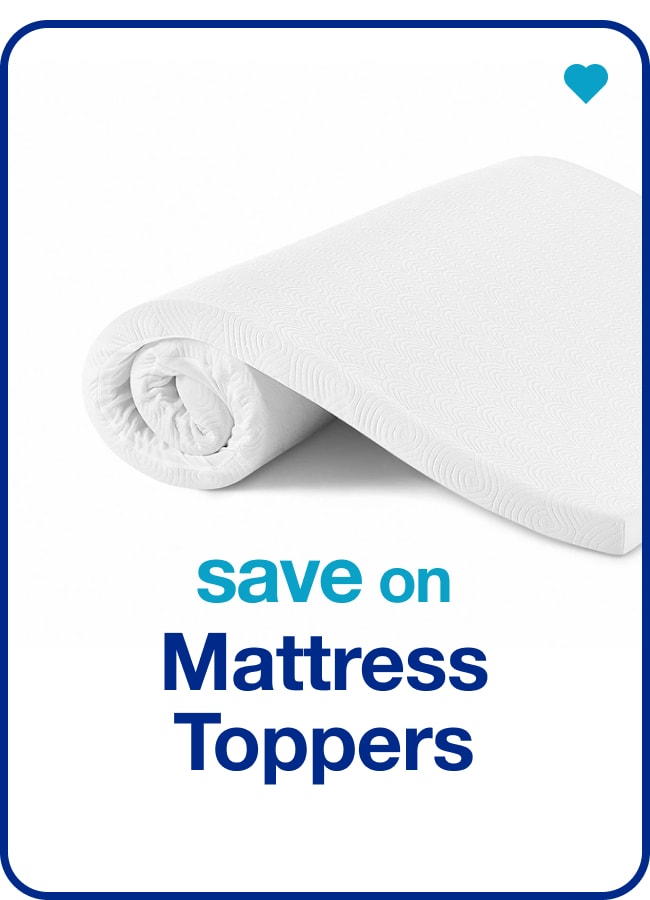 save on mattress toppers