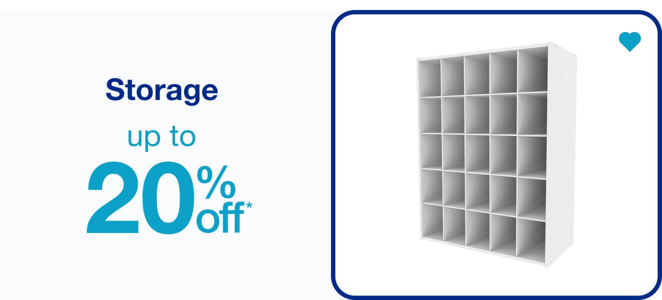 Storage Up To 20% Off - Shop Now!