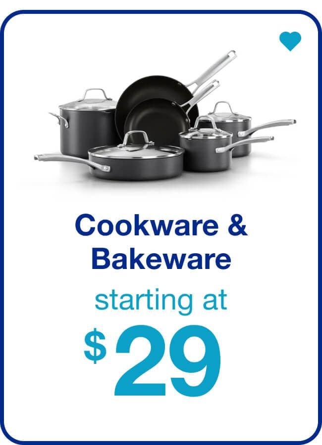 Cookware and Bakeware — Shop Now!