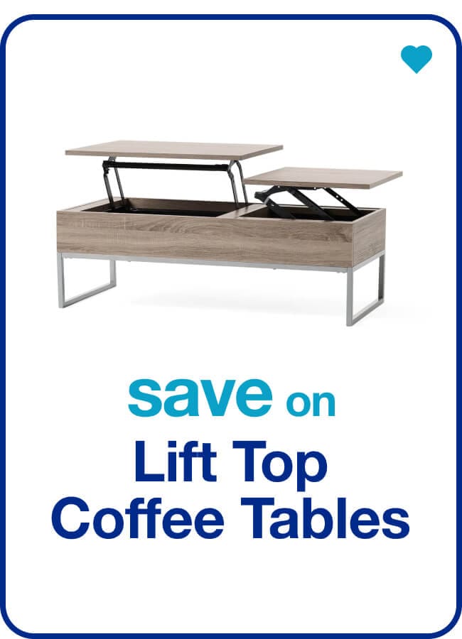 Lift Top Coffee Tables — Shop Now!