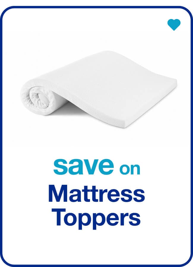 save on mattress toppers