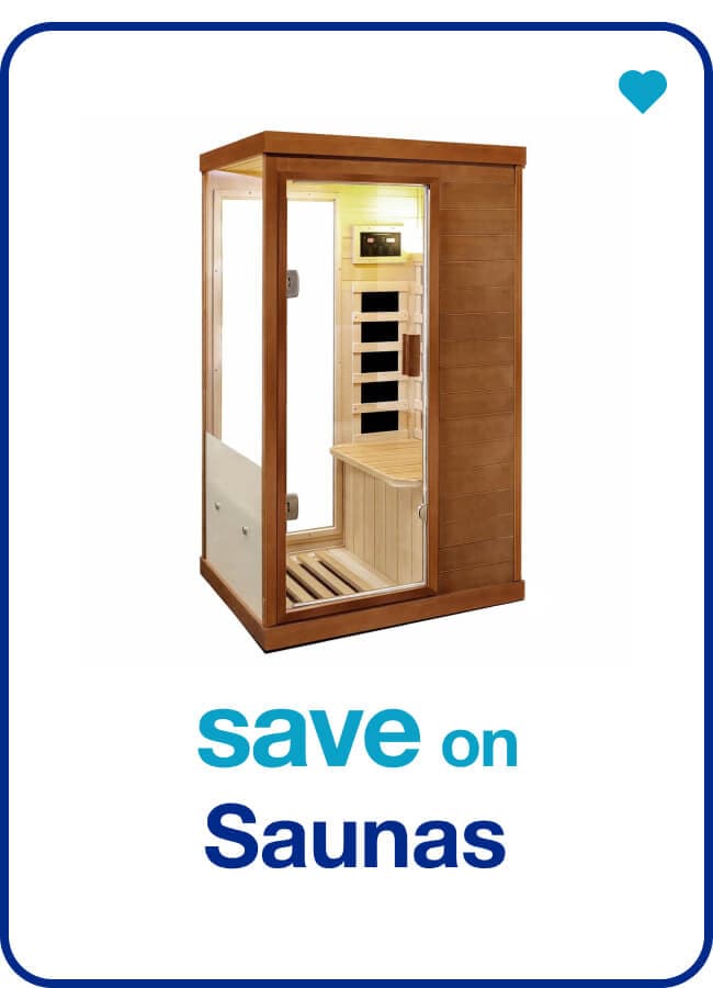 Save on Saunas - Shop Now!