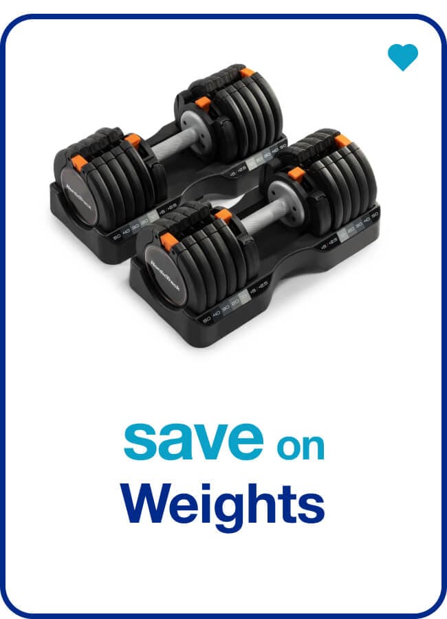 Save on Weights - Shop Now!