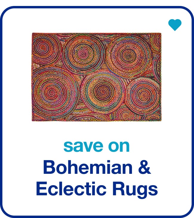 Bohemian & Eclectic Rugs — Shop Now!