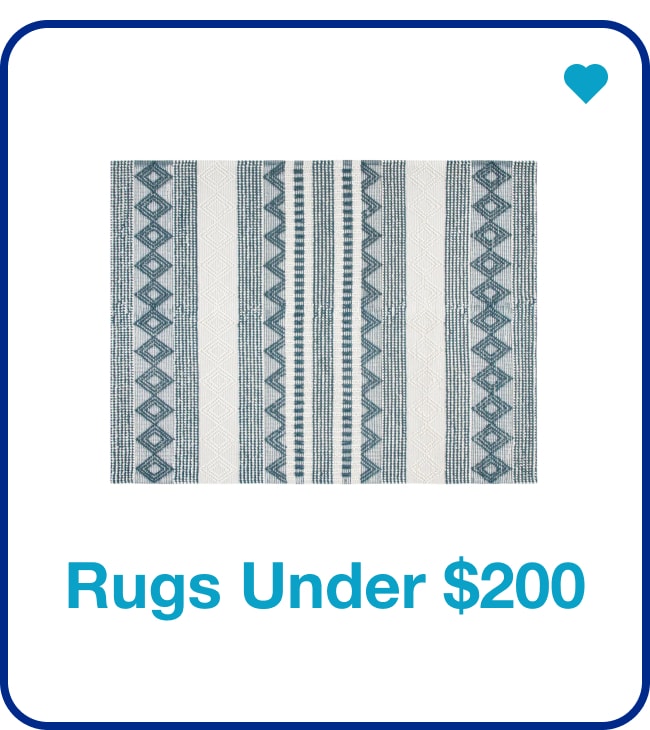 Rugs Under $200 — Shop Now!