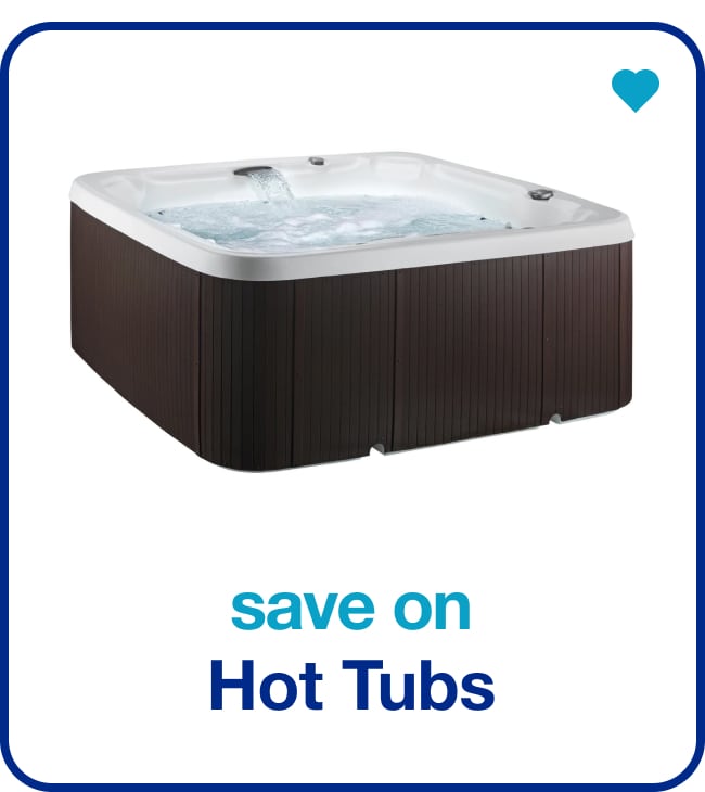 Hot Tubs — Shop Now!