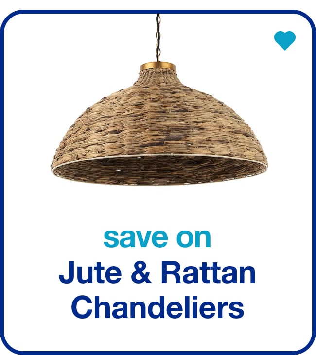 save on rattan chandeliers