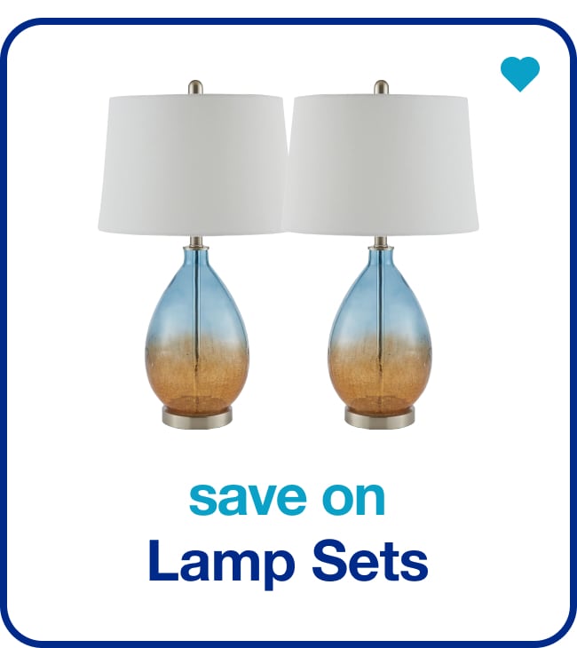 save on lamp sets