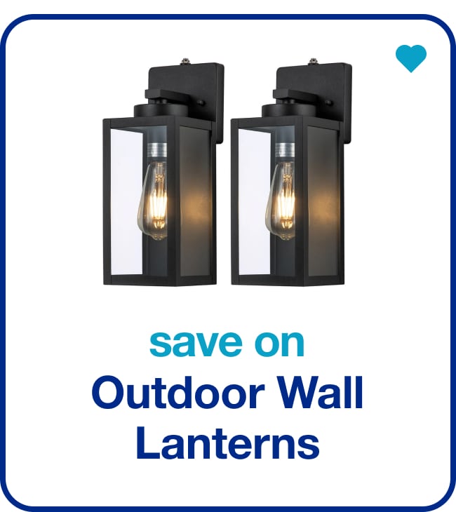 save on outdoor wall lanterns