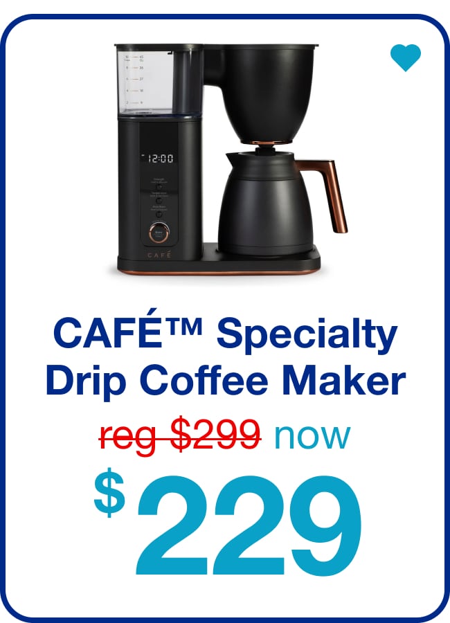 CAFÉ™ Specialty Drip Coffee Maker with Thermal Carafe — Shop Now!