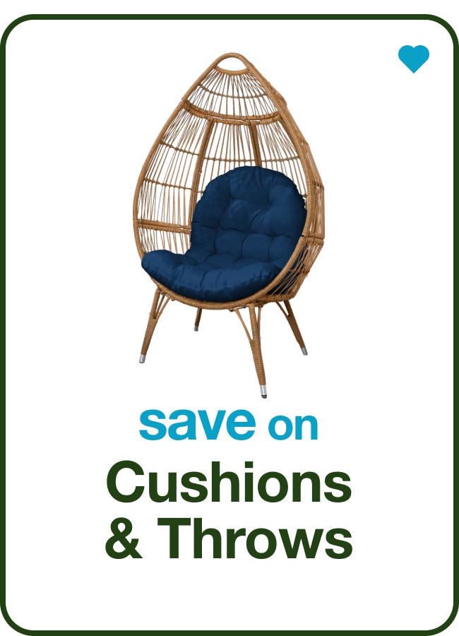 Cushions & Throws — Shop Now!