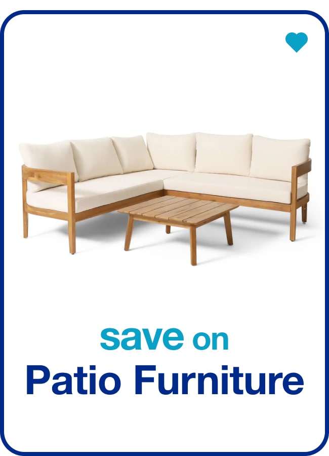 save on patio furniture