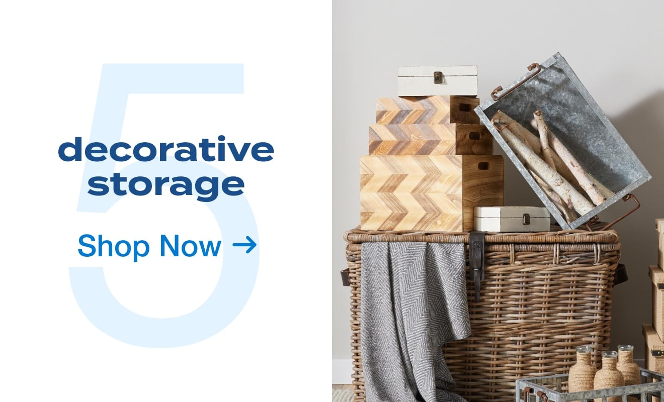 5 Decorative Storage