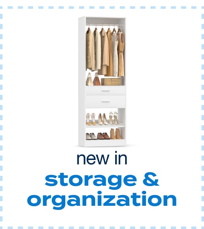 New in Storage & Organization