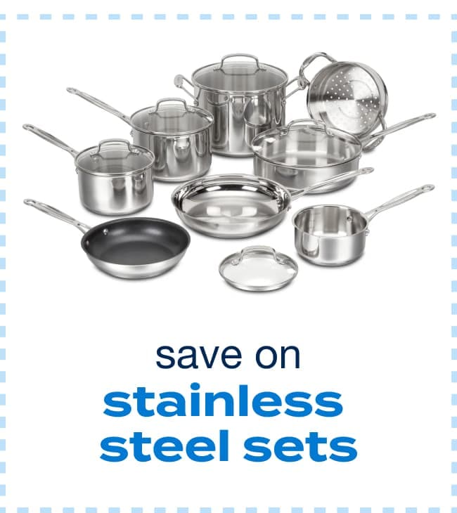 Stainless steel sets