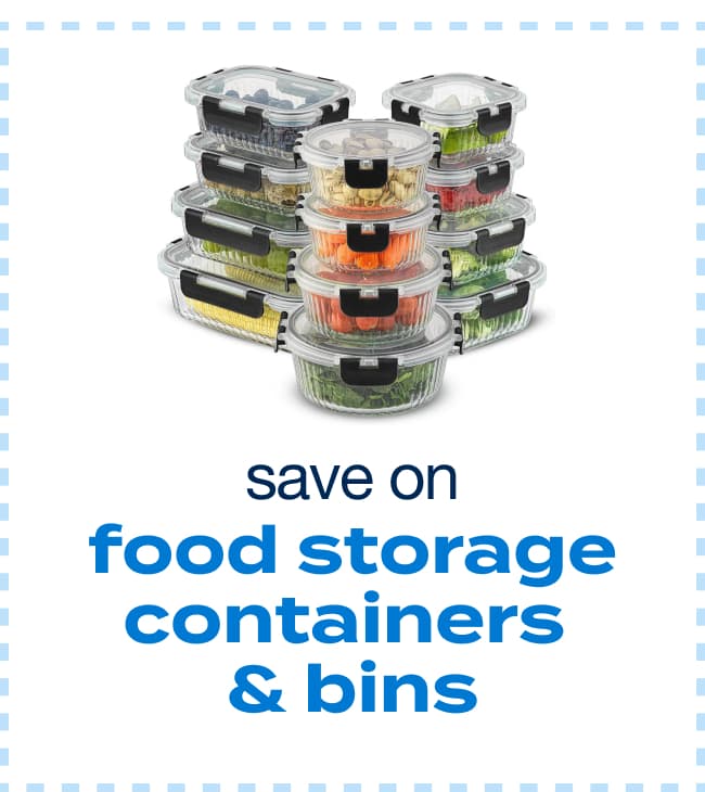 Food Storage Containers & Bins