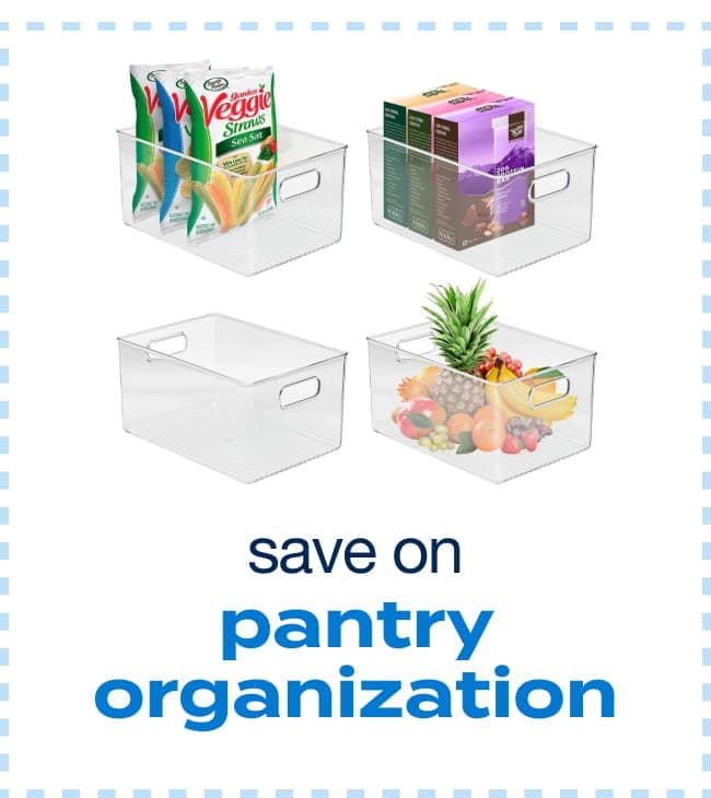 Pantry Organization