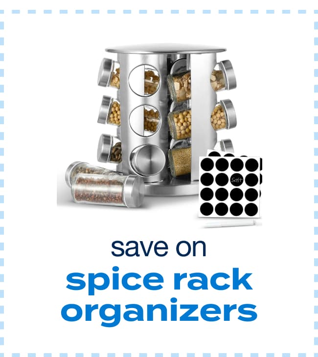 Spice Rack Organizers