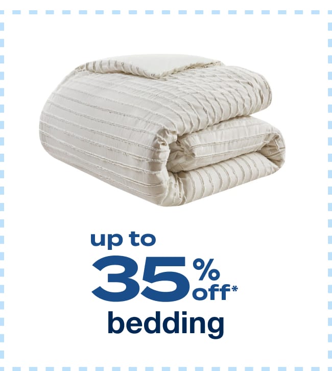 Up to 35% Off Bedding