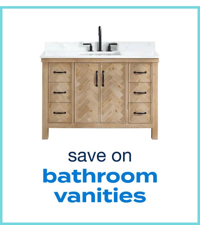 Shop bathroom vanities