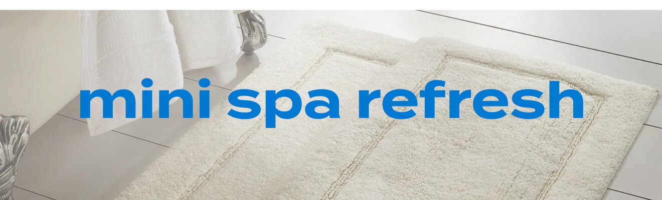 Shop mini spa refresh