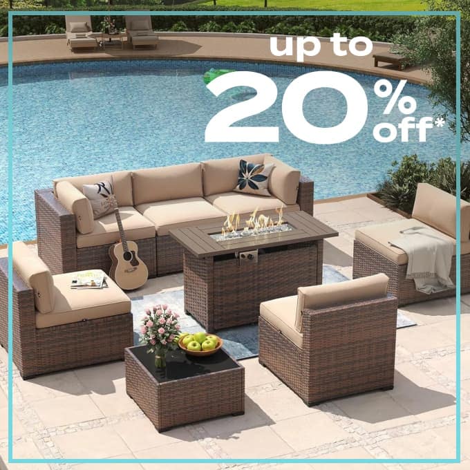 up to 20% off*