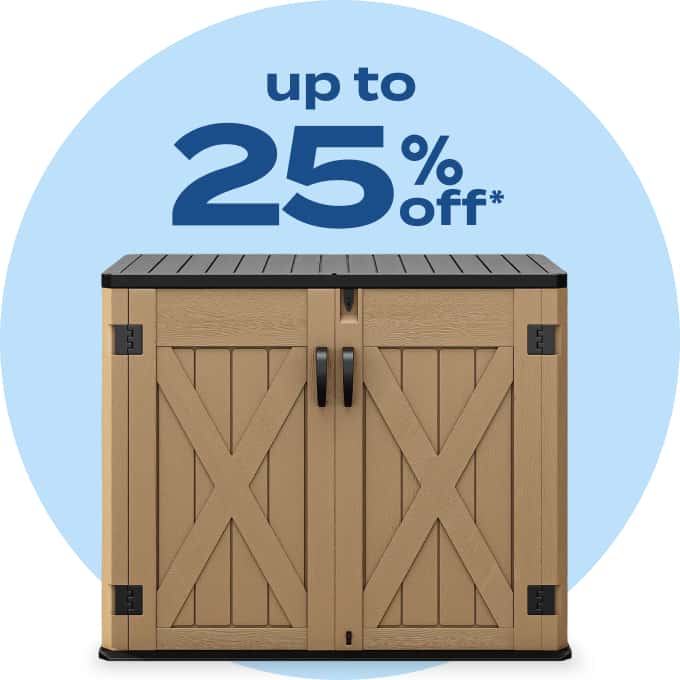 up to 25% off*