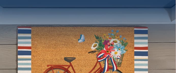 freedom at your feet. Shop Doormats.