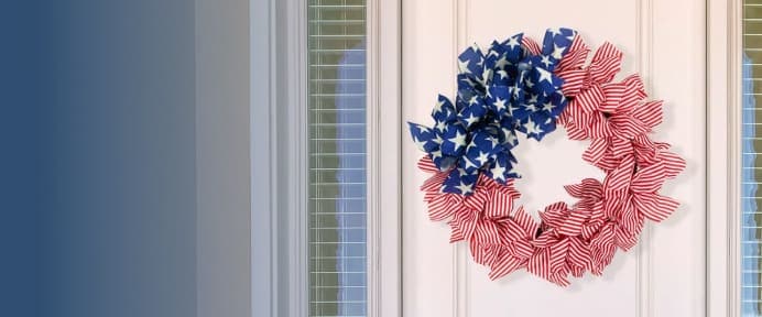 America in bloom. Shop Wreaths.