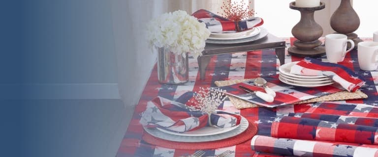 patriotic tabletop. Shop Kitchen & Dining